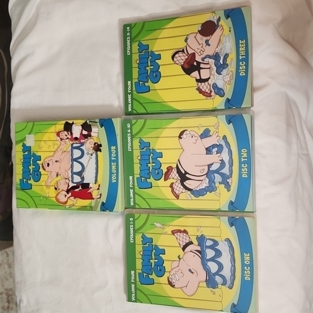 Family Guy Volume Four‎ DVDS